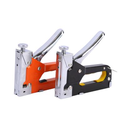 China High Efficiency 3 in 1 Heavy Duty Manual Staple Gun Furniture Nail Gun Staple Gun for Woodworking Tools for sale