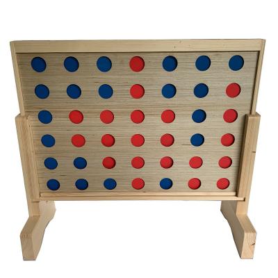 China Giant Connect 4 Big Wooden Giant Elephant Connect 4 In Row Connect Outdoor Lawn Party Backyard Games for sale