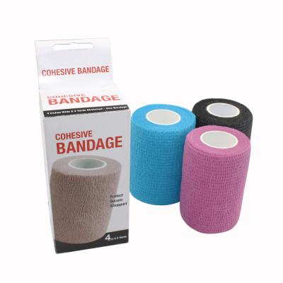 China Breathable Roll Bandages Elastic Cotton Roll Bandage Crepe Bandage For Finger for sale