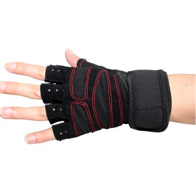 China Protect wrist seal & Free Sample Gym Fitness Weightlifting Workout Cycling Sports Wrist Support Hand Retraining Gloves for sale