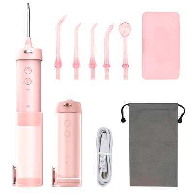 China Convenient Electric High Pressure Waterproof Teeth Care IPX7 Private Label Oral Dental Water Flosser With Custom Logo for sale