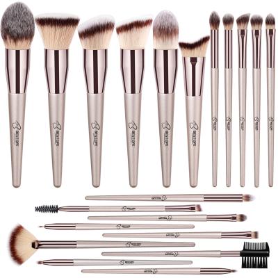 China Angular Blush 20Pcs Professional Makeup Brush Set Bestope Beauty Brushes For Eyeshadow Brush Set for sale