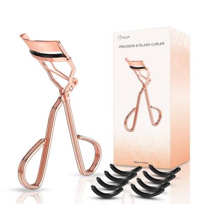 China 1 Bestope Brand High Quality Popular Rose Gold Highlight Lash Curler Eyelash Curler With Silicone Free Pad for sale