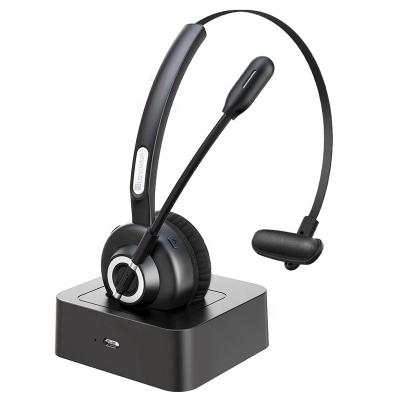 China Noise Reduction Langsdom Customer Service Business Bluetooth Online Meeting Headset H3 With Noise Canceling Technology HD Stereo Sound for sale