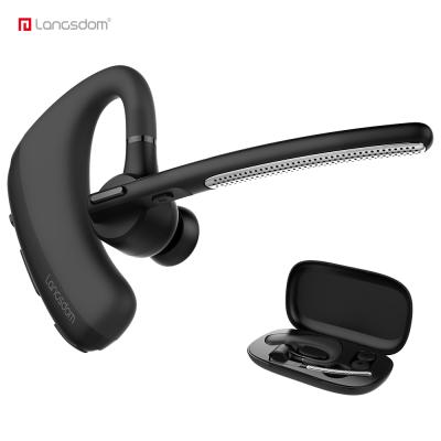 China IPX5 Waterproof Headset Microphone Wireless Ear Hook Business Single Ear Earphone Fones De Ouvido Sem Fio Langsdom BN20 for sale