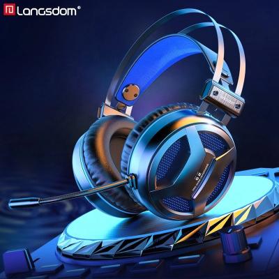 China In-Ear Langsdom G2 USB 7.1 Gaming Headset Gamer Cable Earphones With Noise Canceling Microphone PS4 For PC/Laptop/PS4/PUBG Gamer for sale