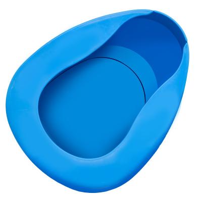 China Viable Medical Thick Blue Plastic Bedpan Pregnant Woman/Older Bedpan/Patient for sale