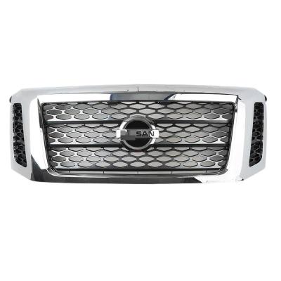 China Front Guard Chrome Grille For Nissan Navara Np300 ABS Pickup Truck Grill for sale