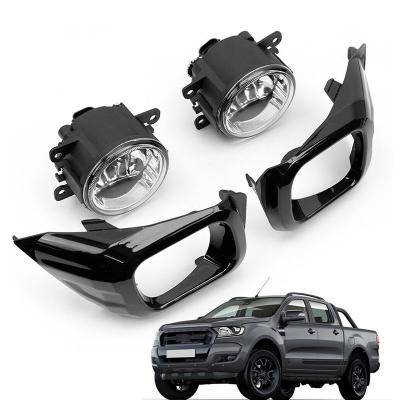 China Car Accessories ABS Fog Light Cover Fog Lamp Cover For Ford Ranger 2016 001 for sale