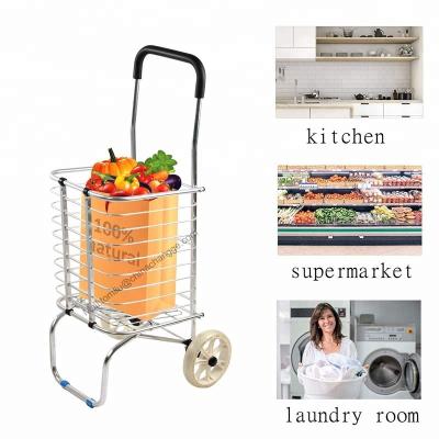 China 3 Wheel Folding Multifunctional Climbing Stairs Folding Shopping Trolley Trolley for sale