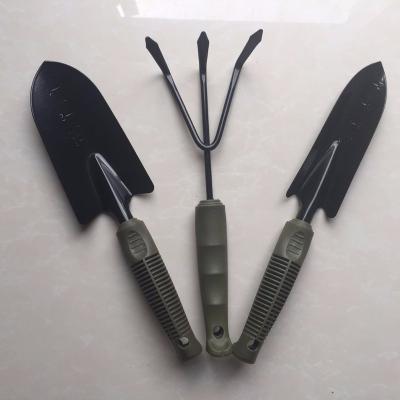 China Mini Light Garden Tool Durable Iron Forks with Plastic Handle for sale