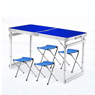 China Aluminum alloy folding table easy transport high quality outdoor folding table with outdoor activities for sale