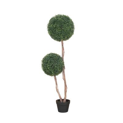 China Latest Product 1.2m Plant Grass Ball Bonsai Environment Friendly Artificial Berry Tree With Special Style Decorative Plant For Sale for sale