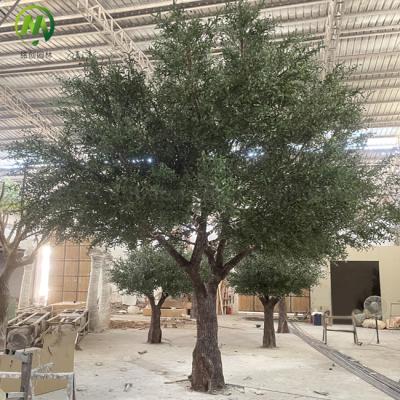 China Hot Selling Customized Realistic Olive Tree Environment Friendly Large Artificial Olive Tree Large For Decoration Indoor And Outdoor Factory Price for sale