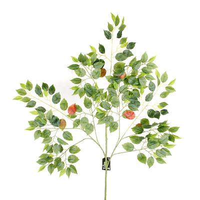 China High simulation indoor popular decorative artificial tree leaves branch artificial branch for sale for sale