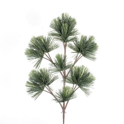 China High wholesale plastic decorative artificial tree branches simulation artificial pine branches for decoration for sale