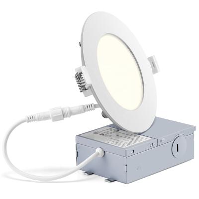 China 5000K Modern Daylight 4in Slim LED Downlight, Dimmable, smallJunction box included with ETL and Energy Star for sale