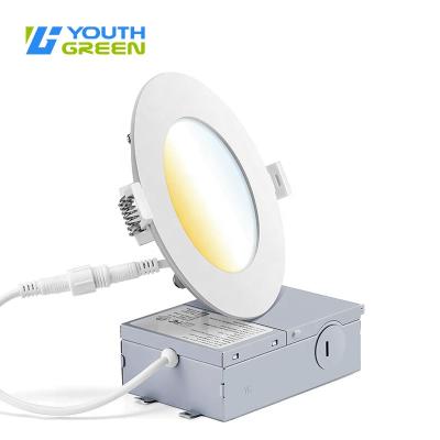 China ETL Modern Energy Star 4inch LED Recessed Slim Downlight 750LM Dimmable LED Pot Light for sale