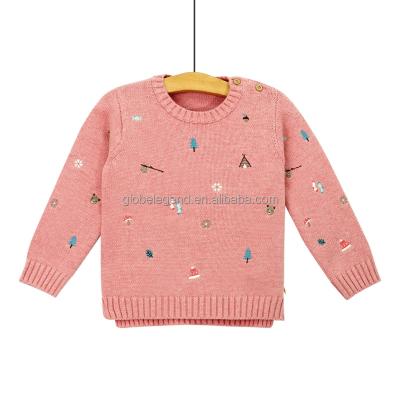 China wholesale Anti-wrinkle kids clothes toddler kids pullover top sweater for girl for sale