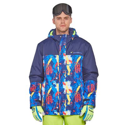 China Active Making Ski Jacket Fashion Snowboard Wear Winter Fleece Snow Coat Mountain Windproof Warm Adult Anti-UV Men for sale