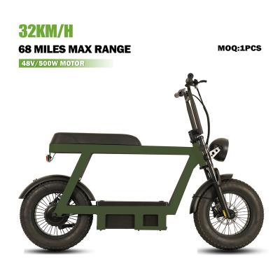 China Adults Electric Electric Scooter Electric Scooter Power Bike Aluminum Alloy 500W Mountain Hybrid Bike for sale