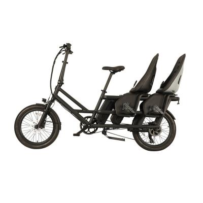 China China Manufacturer OEM Factory 500w Aluminum Alloy Cargo E-Bike Fat Tire Electric Bicycle With Dual Battery for sale