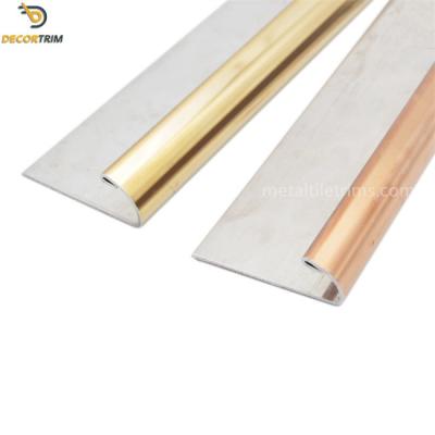 China Quadrant Stainless Edge Trim , Tile Trim 12mm For Outside Corner for sale