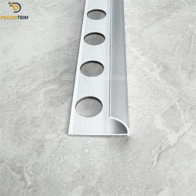 China Tile Corner Bead Wall Tile Trim Edging Silver / Gold / Black Tile Edge Trim for sale