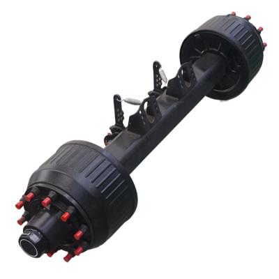 China High Quality Bpw Semi Trailer Semi Trailer Truck German Type Trailer Axle For Semi Trailer Parts for sale