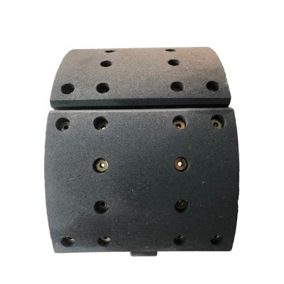 China High quality and inexpensive steel brake shoe assembly for SINOTRUK HOHO for sale