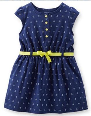 China girl fashion dress,skirts, 100% cotton ,4-14T for sale