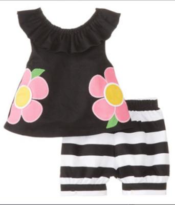 China fashion baby ,New born sleevless dress and panties ,infant dress set ,3-9month for sale