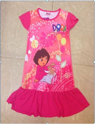 China Frozen dress, fashion new girl shirt ,polyester ,4-14T for sale