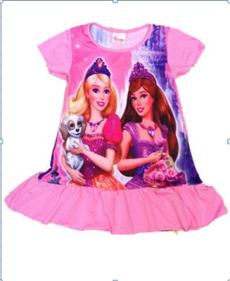 China Frozen dress, fashion new girl shirt ,polyester ,4-14T for sale