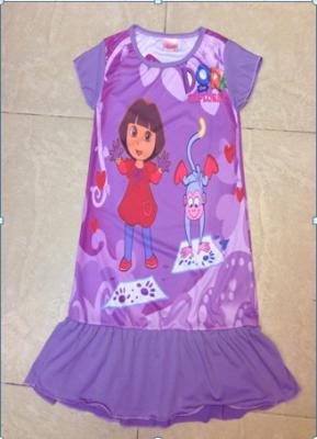 China Frozen dress, fashion new girl shirt ,polyester ,4-14T for sale