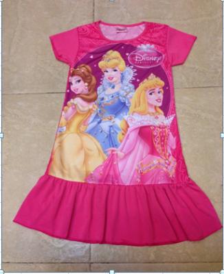 China Frozen dress, fashion new girl shirt ,polyester ,4-14T for sale