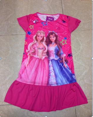 China Frozen dress, fashion new girl shirt ,polyester ,4-14T for sale