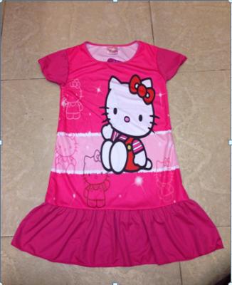 China Frozen dress, fashion new girl shirt ,polyester ,4-14T for sale