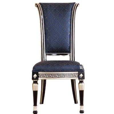 China Bomacy Furniture Wholesale Modern Luxury Convertible Wood Velvet Restaurant Dining Chair for sale