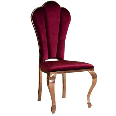 China Eco-friendly Luxury Vintage Queen Restaurant Furniture Commercial Bomacy Dinner Chair For Sale for sale