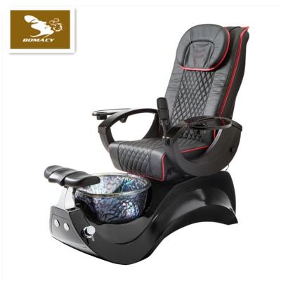 China Modern Luxury Hot Selling Bomacy Nail Salon Equipment Manicure Chair Modern Pedicure Chair With Massage for sale