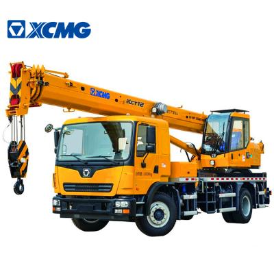 China Official TRUCK CRANE XCMG Truck Mounted 12 Ton Mini Truck Cranes Crane XCT12L3 For Sale for sale