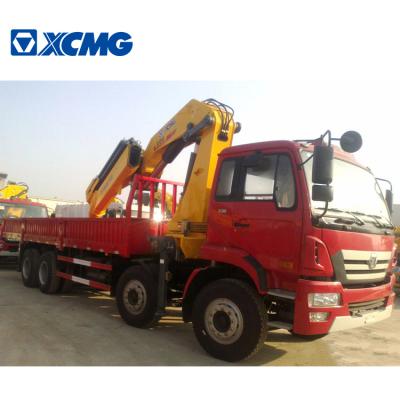 China Other Truck Mounted Crane SQ12ZK3Q 12 Ton Knuckle Boom Crane Dump from XCMG with Crane For Sale for sale