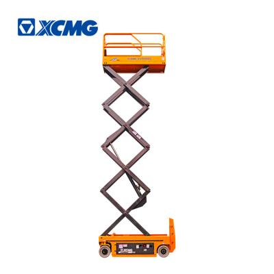 China Hotels XCMG 10m New Electric Scissor Lift XG1008DC Elevator Equipment Price for sale