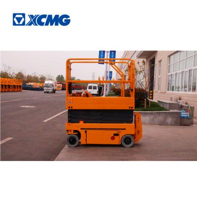 China XCMG Hotels Electric Mobile Scissor Lift XG0807DC 8m Self Propelled Lift Table For Sale for sale