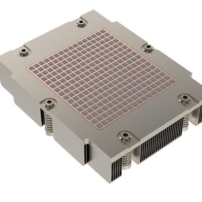 China Computer Hot Sales 1U CPU Server AMD SP5 1U-S11 Folded Fin Heatsink for sale