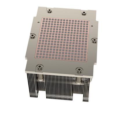 China Cool Computer Winshare Excellent Design CPU 2U AMD SP5 2U-S22 Server Folded Fin Heatsink for sale