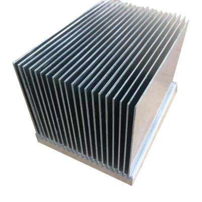 China Custom Aluminum Epoxy Bonded Radiator Fin Radiator For TEC 300W Cooling System for sale