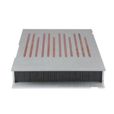 China High Quality Skived Aluminum Radiator Fin Copper Radiator Heat Pipe for sale