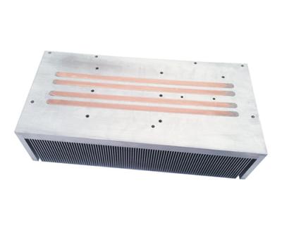 China Radiator Winshare Design Factory OEM Industrial Ventilation System Extruded Aluminum Profiles With Pipe Extrusion Copper Radiator for sale